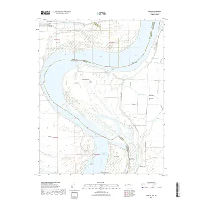 2019 Map of Mooring, 2019 Print