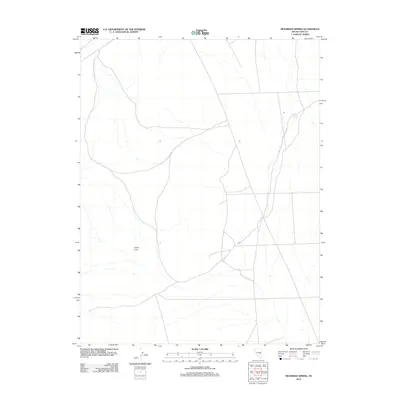 2012 Map of Moorman Spring, 2012 Print