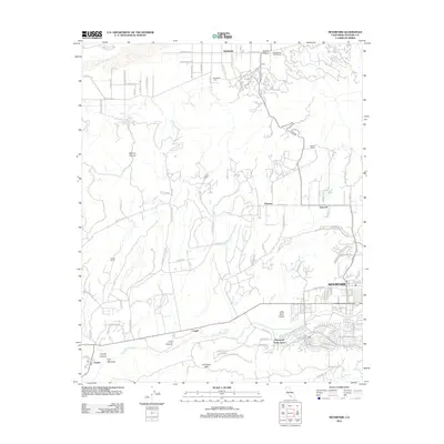 2012 Map of Moorpark, 2012 Print