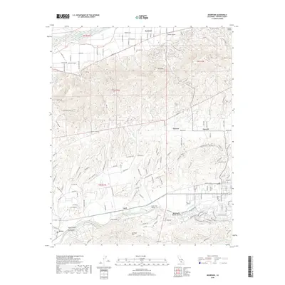 2018 Map of Moorpark, 2018 Print