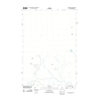 2011 Map of Moose Bog, 2011 Print