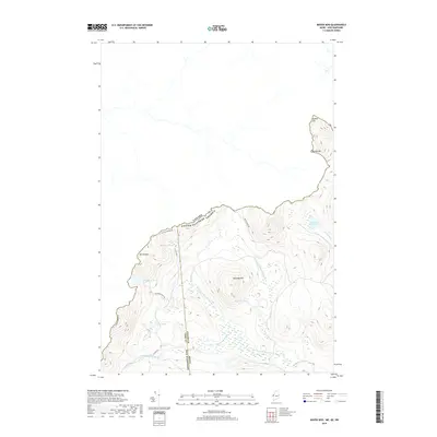 2018 Map of Moose Bog, 2018 Print