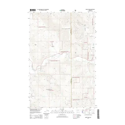 2014 Map of Moose Creek, 2014 Print