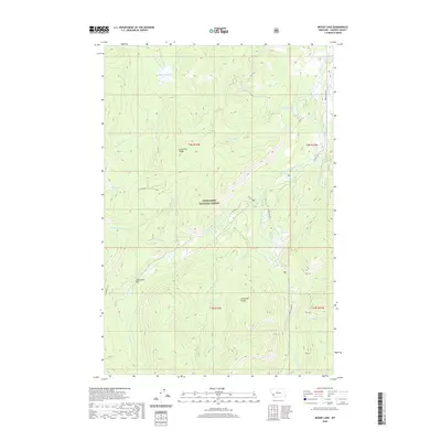 2020 Map of Moose Lake, 2020 Print