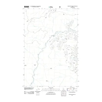 2011 Map of Moose Mountain, 2011 Print