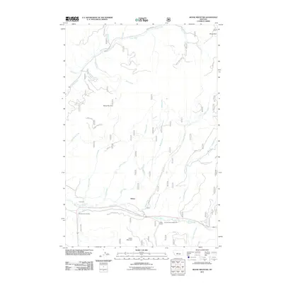 2011 Map of Moose Mountain, 2011 Print