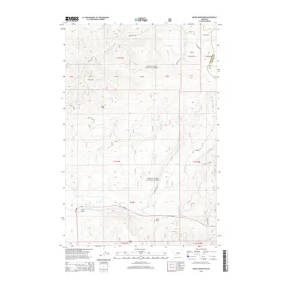 2014 Map of Moose Mountain, 2014 Print