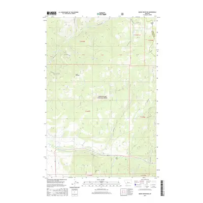 2017 Map of Moose Mountain, 2017 Print