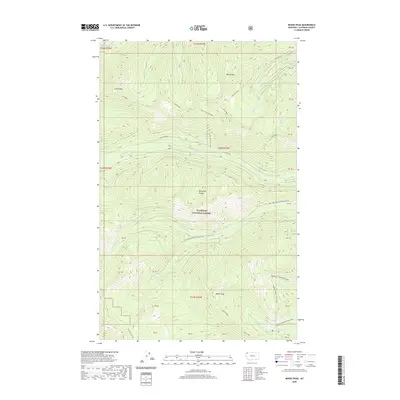 2020 Map of Moose Peak, 2020 Print