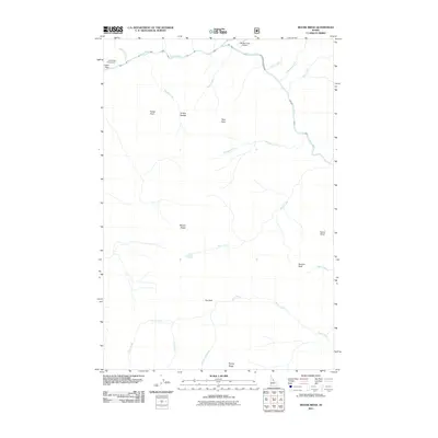 2011 Map of Moose Ridge, 2011 Print
