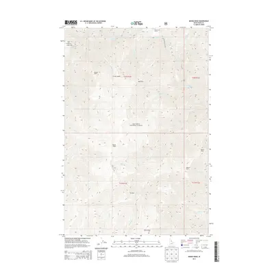 2013 Map of Moose Ridge, 2013 Print