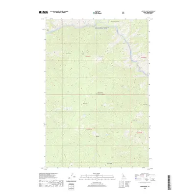 2020 Map of Moose Ridge, 2020 Print