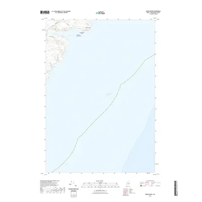 2021 Map of Moose River, 2021 Print