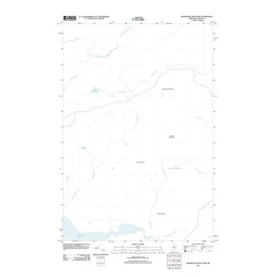 2011 Map of Mooseleuk Mountain, 2011 Print