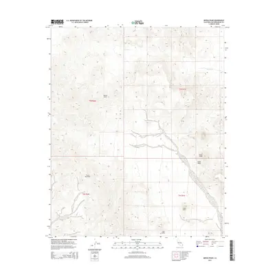 2015 Map of Mopah Peaks, 2015 Print