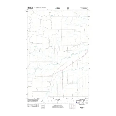 2011 Map of Moquah, 2011 Print