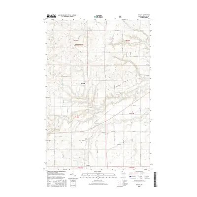 2015 Map of Moquah, 2015 Print