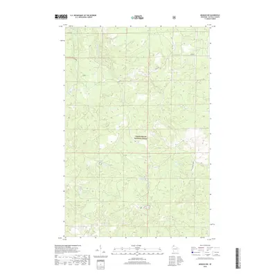 2018 Map of Moquah NW, 2018 Print