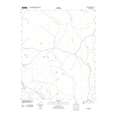 2010 Map of Moquino, 2010 Print
