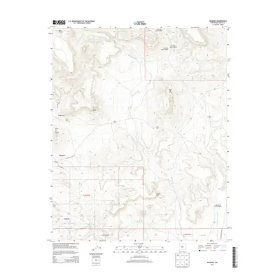 2013 Map of Moquino, 2013 Print