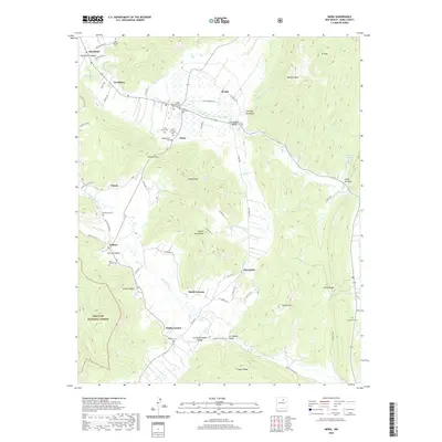 2020 Map of Mora, 2020 Print