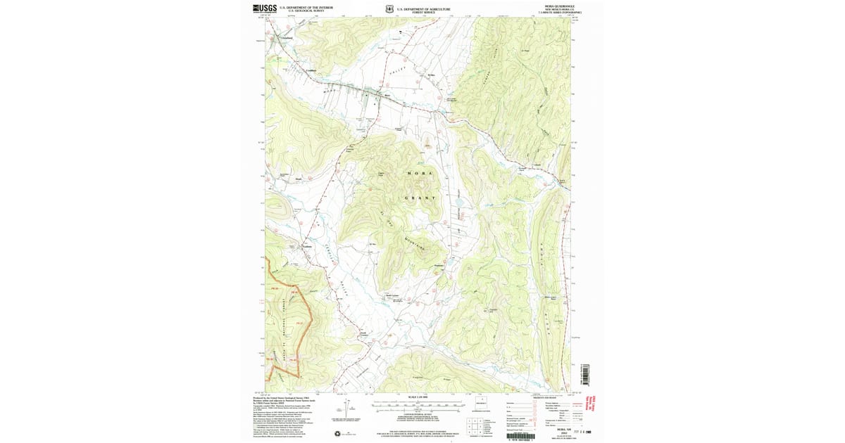 2000-2009 Maps of Abuelo, NM | Pastmaps