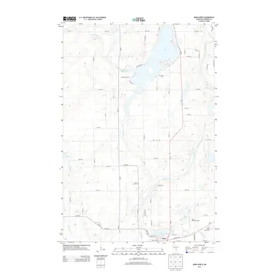 2013 Map of Mora North, 2013 Print