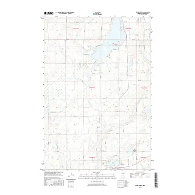 2016 Map of Mora North, 2016 Print