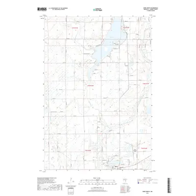 2019 Map of Mora North, 2019 Print