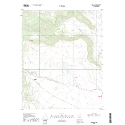 2023 Map of Mora Ranch, 2023 Print