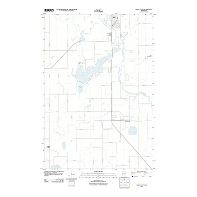 2010 Map of Mora South, 2010 Print