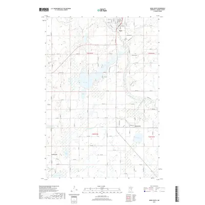 2019 Map of Mora South, 2019 Print