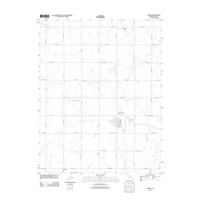 2012 Map of Moran, 2012 Print