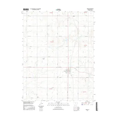 2015 Map of Moran, 2015 Print