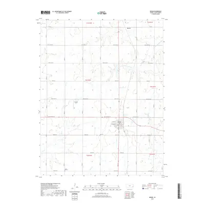 2018 Map of Moran, 2018 Print