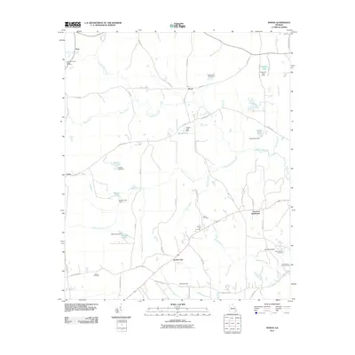 2011 Map of Moran, 2011 Print