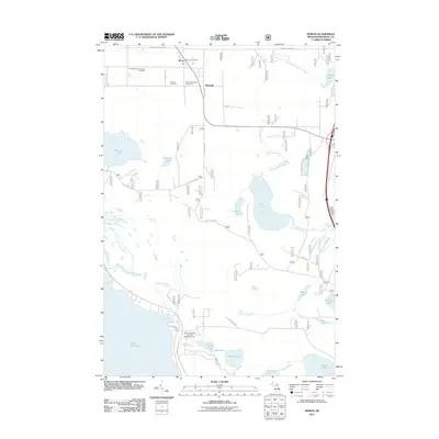 2011 Map of Moran, 2011 Print