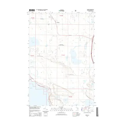 2014 Map of Moran, 2014 Print