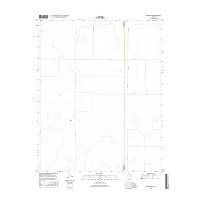 2016 Map of Moran Ranch, 2016 Print