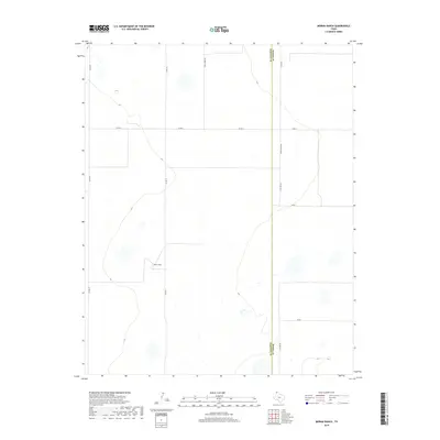 2019 Map of Moran Ranch, 2019 Print