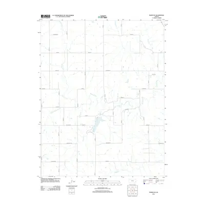 2012 Map of Moran SE, 2012 Print