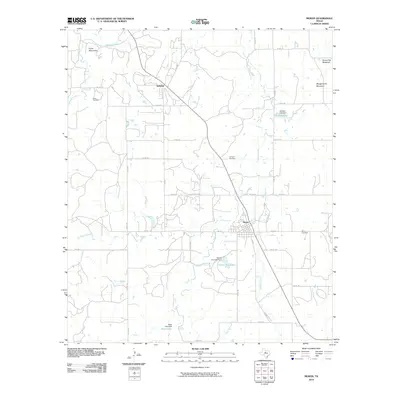 2010 Map of Moran, 2010 Print