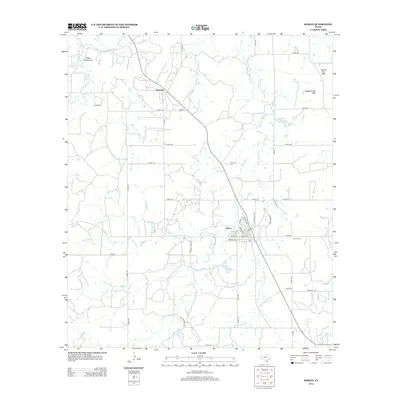 2012 Map of Moran, 2012 Print