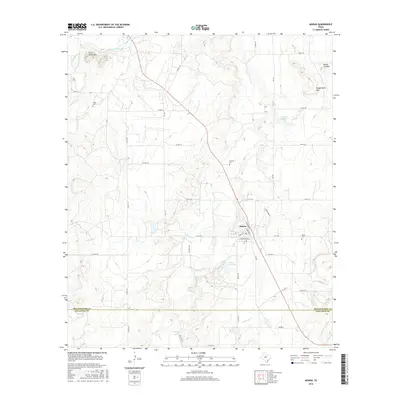 2016 Map of Moran, 2016 Print