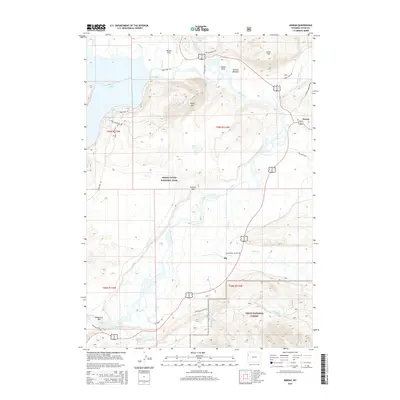 2015 Map of Moran, 2015 Print