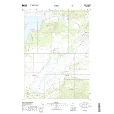 2017 Map of Moran, 2017 Print