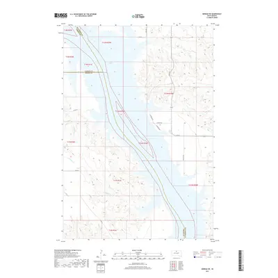 2017 Map of Moreau NE, 2017 Print