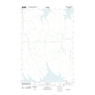 2012 Map of Moreau NW, 2012 Print