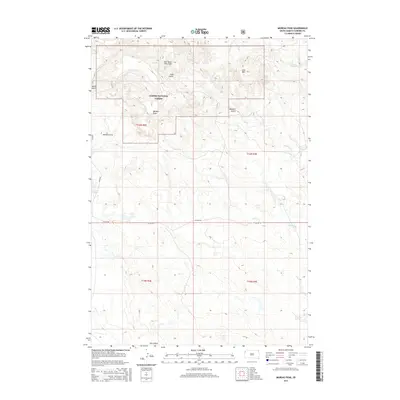 2015 Map of Moreau Peak, 2015 Print