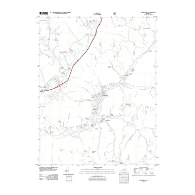 2011 Map of Morehead, 2011 Print